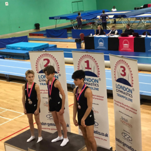 Boys on Podium