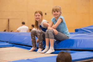 Image of Kingston Trampoline Academy in action