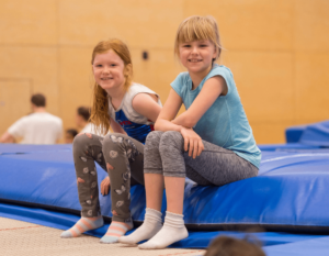 Image of Kingston Trampoline Academy in action