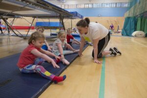 Image of Kingston Trampoline Academy in action