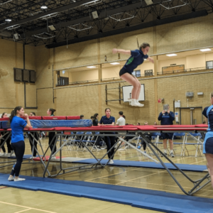 Image of Kingston Trampoline Academy in action